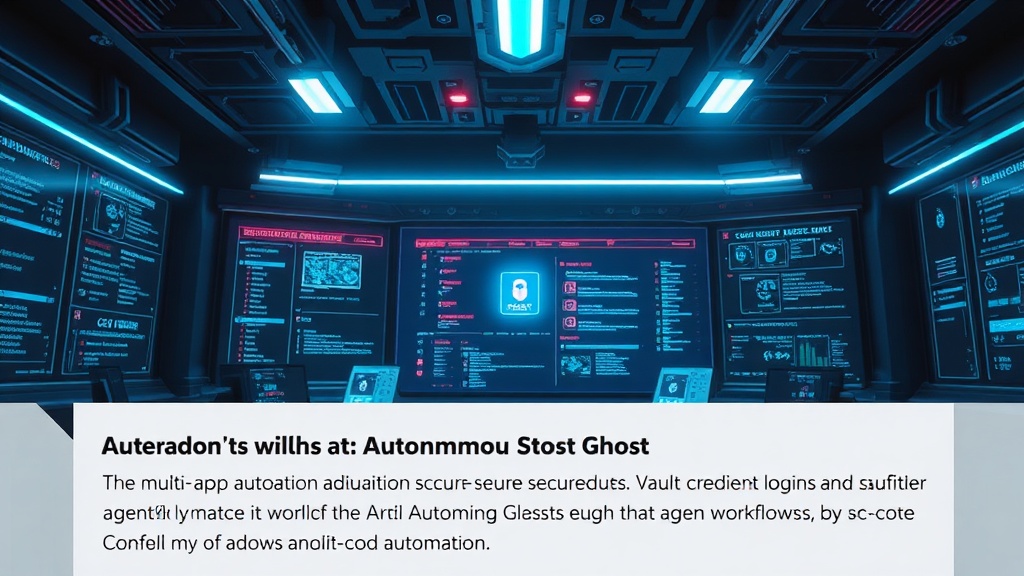 Secure Credentials & Vault Autofill for Autonomous Ghost Flows